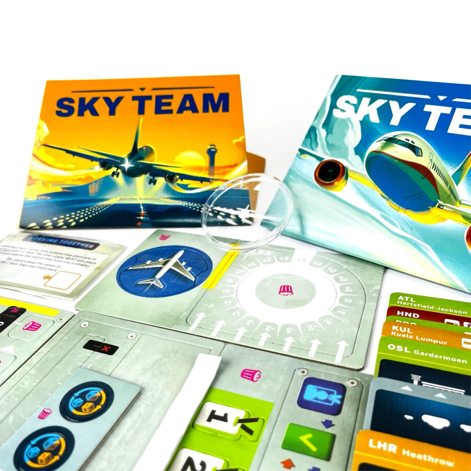 Gra planszowa: SKY TEAM Gra po – Board Game Unmatched recenzja i cena
