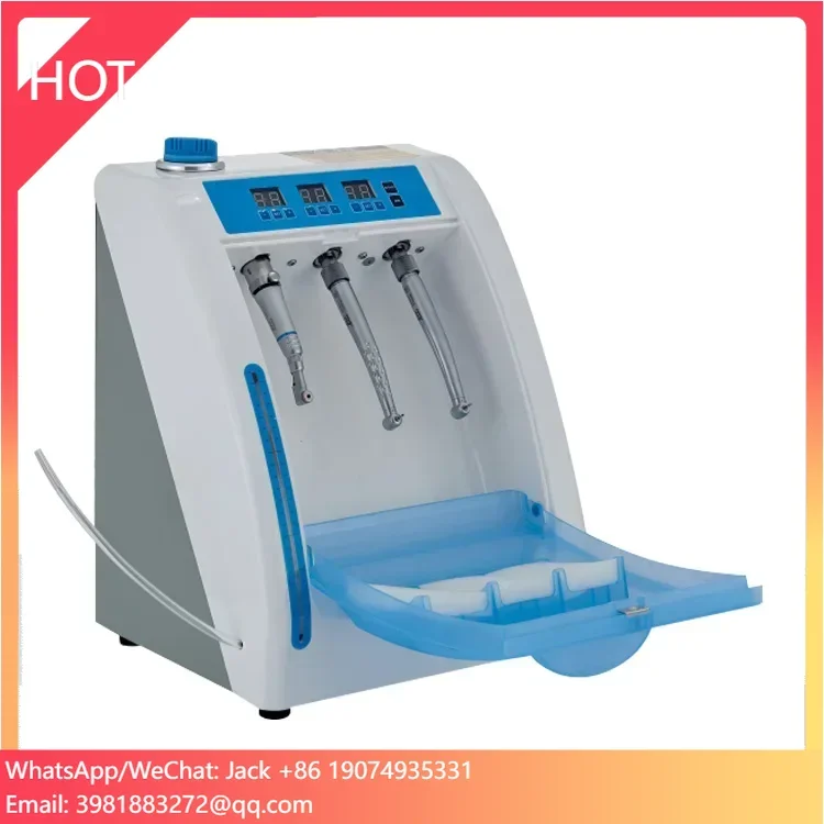Denta Handstück-Schmiersystem Denta Handstück-Schmierung Reinigungsmaschine Drei Handstücke