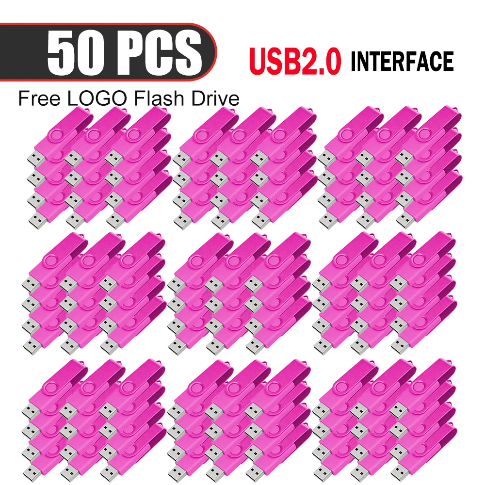 

50 шт. USB-флешки с возможностью нанесения логотипа, 128 ГБ, 64 ГБ, 32 ГБ, 16 ГБ, 4 ГБ, 8 ГБ, USB 2.0, бизнес-подарок, креативный дизайн.