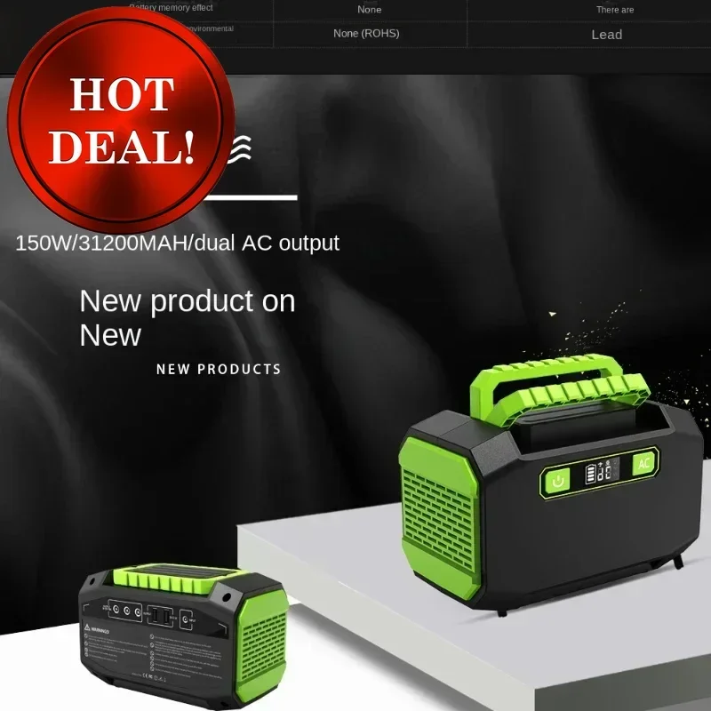 145Wh/175Wh Portable Power Station 220V/110V 39000mAh For Camping Power LED Solar Generator Outdoor Emergency Mobile Power Bank