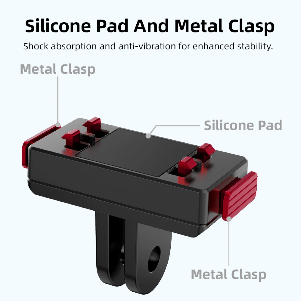 For Insta360 Ace Pro 2 Magnetic Quick-release Base Camera Cold Shoe Expansion Adapter Base For Insta360 Ace Pro 2 Accessories