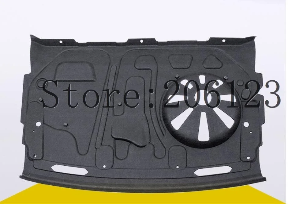 2016 2017 2018 2019 2020 2021 لأودي A4 B9 A4L سيارة التصميم سيارة جذع عازلة للصوت القطن حصيرة ملصقا حماية 1 قطعة/المجموعة