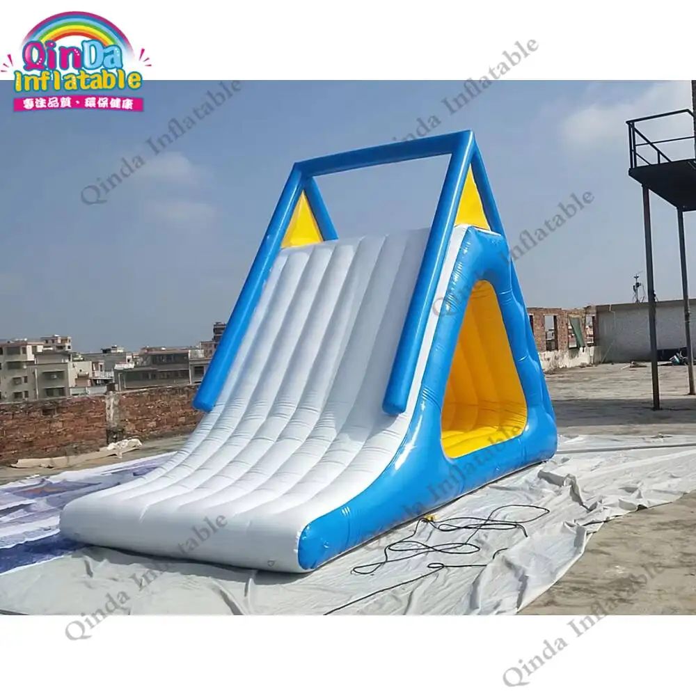 5M Inflatable Pool Water Slide Floating Inflatable Sea Slide For Water Play Games