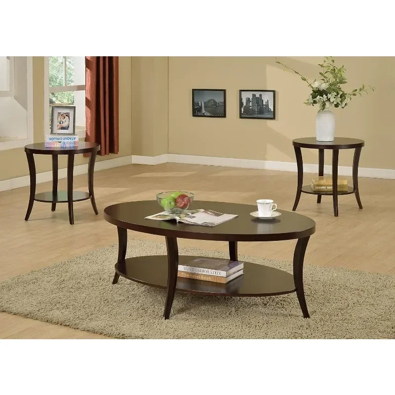 Coffee Side Table Set, Suitable for Living Room, Study Room, Easy To Assemble Coffe Tables