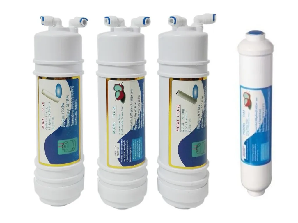 Set 4 CS reverse osmosis filters