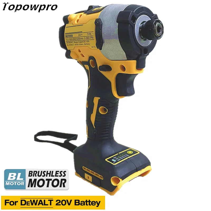 

For DeWALT 18-20V Battery Brushless Electric Screwdriver 1/4" Driver Cordless Impact Drill Repair Hex Wrench Power Tools