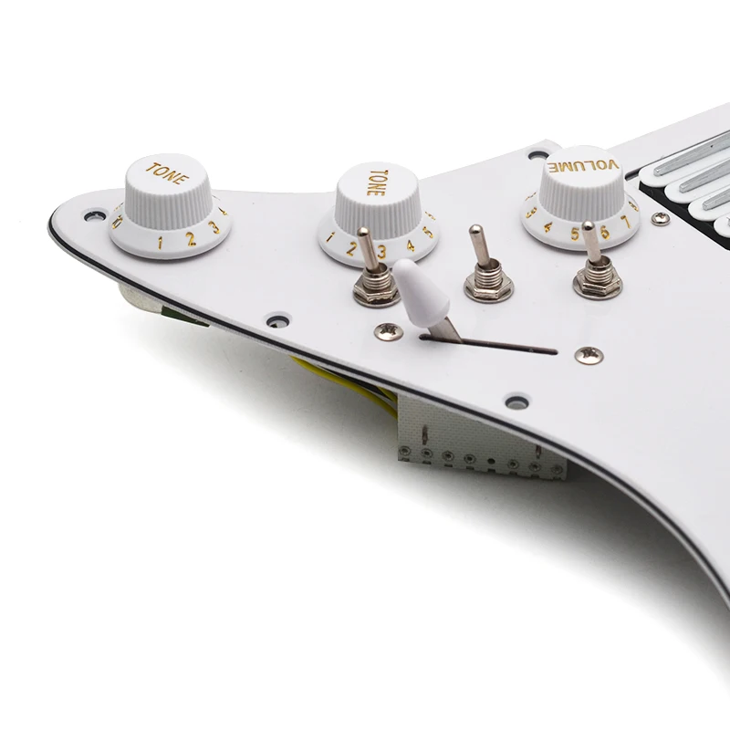 SSH High Output Loaded Prewired Scratchplate Coil Splitting 2 Mini Humbucker with Coil Pickup Electric Guitar Pickguard