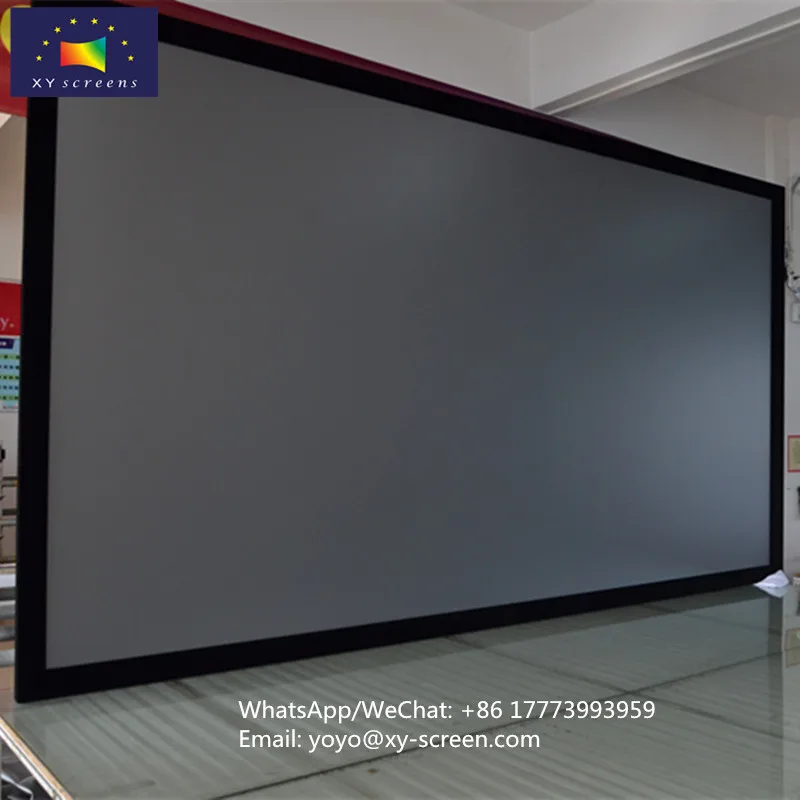 Fix Frame Projector Screen 4K HD ALR Short/long Throw Projection Screen For Home Theater