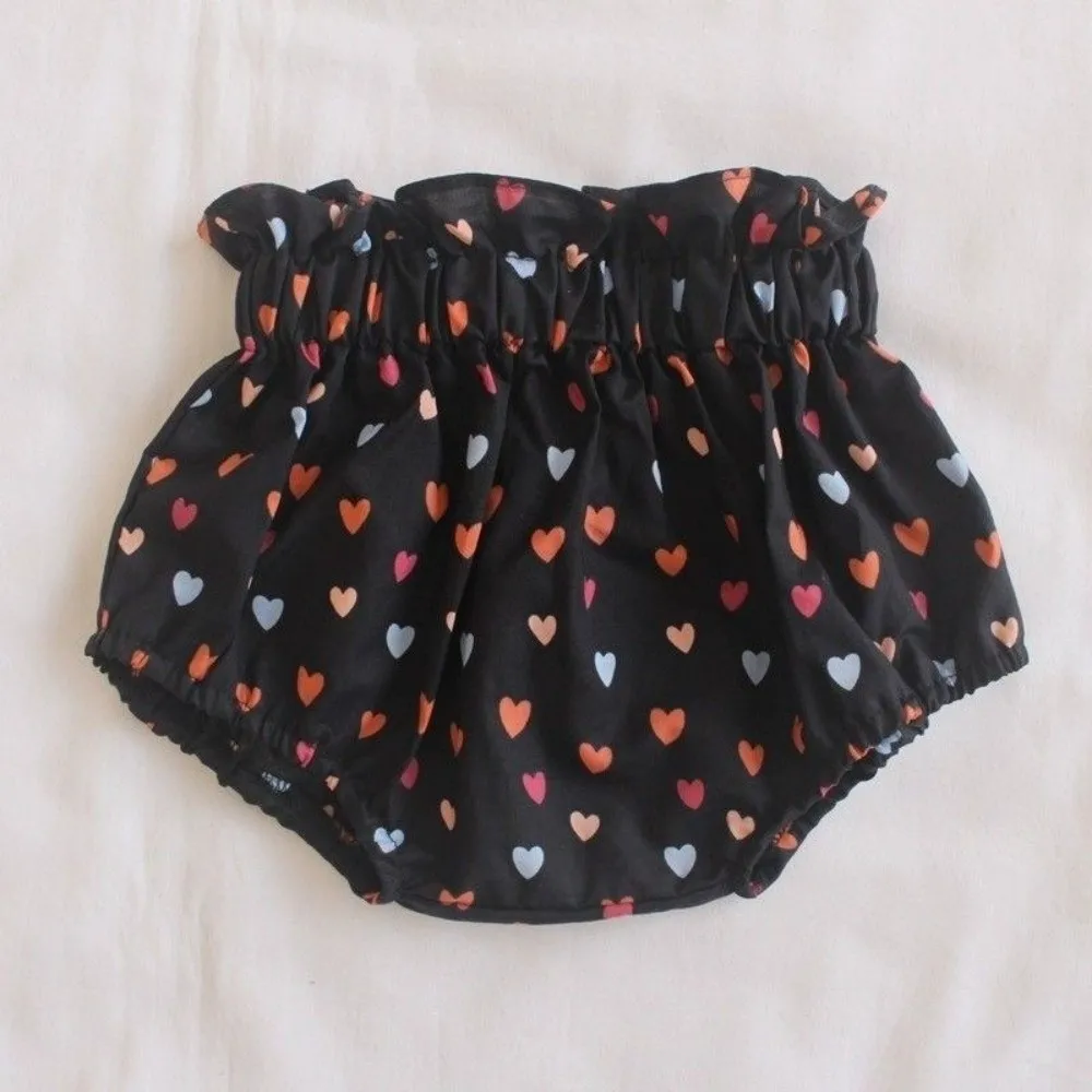High Quality Cotton Toddler Shorts Breathable Elastics Waist Girl Shorts Loose Fit Floral Print Infant Triangle Pants Clothes