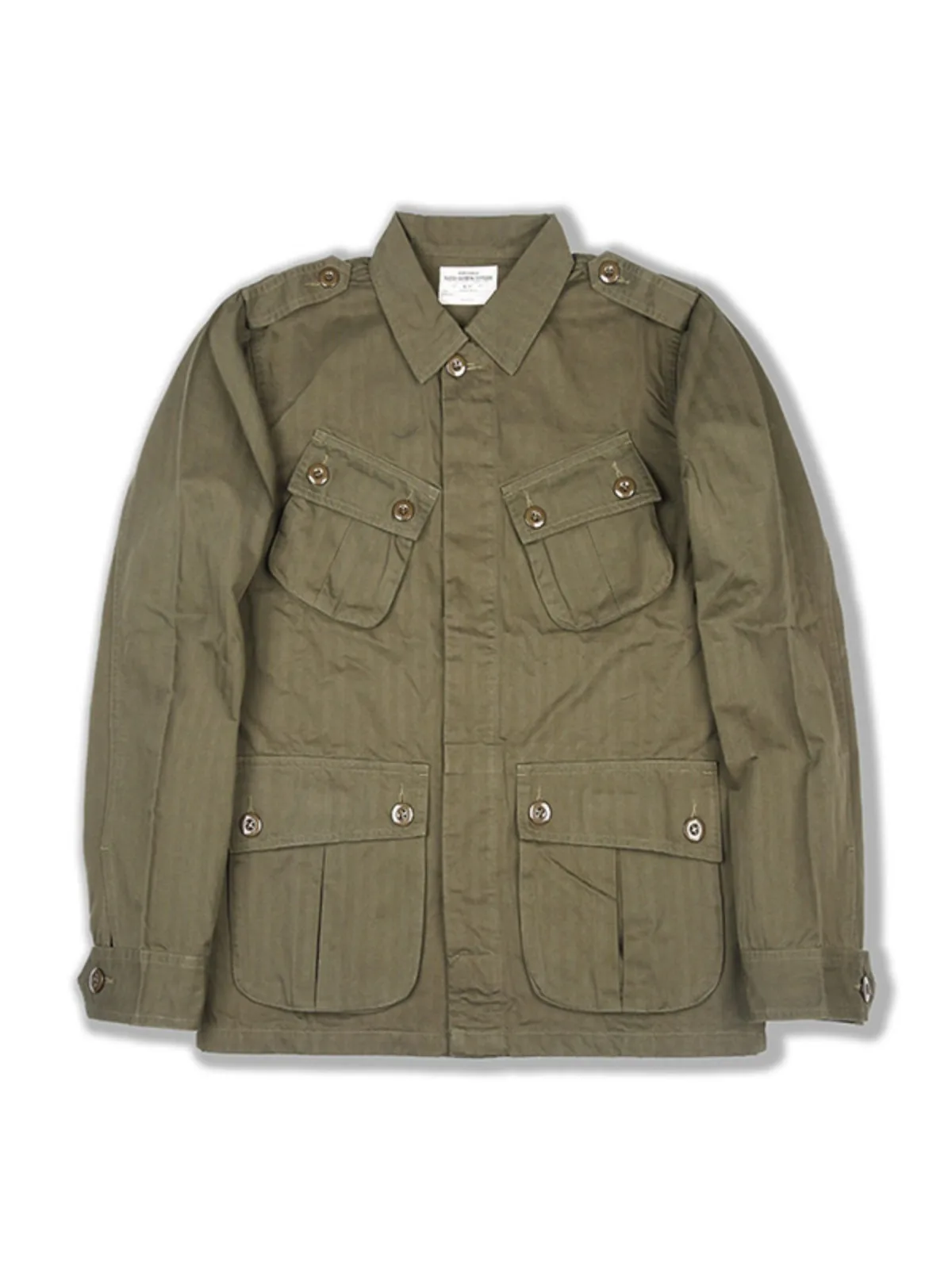 

Japanese Retro Multi Pocket Jacket Amikaji Men's Jungle Coats High Quality