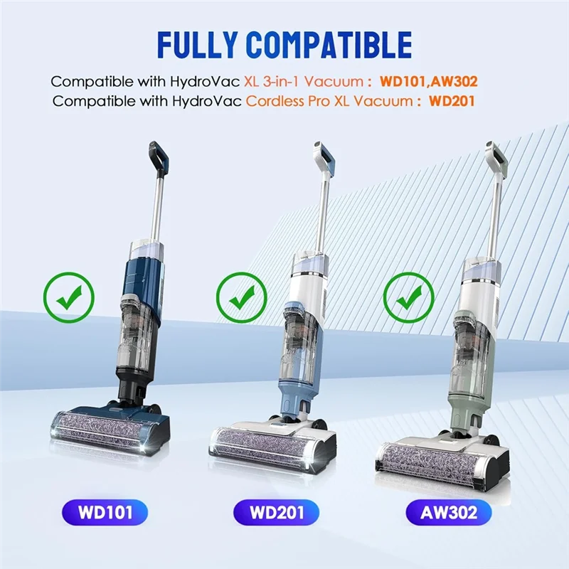 

A005-Replacement Roller Brush And Foam Filters For Shark AW201 AW302 WD201 WD100 WD200 WD101 Vacuum Cleaner Accessories