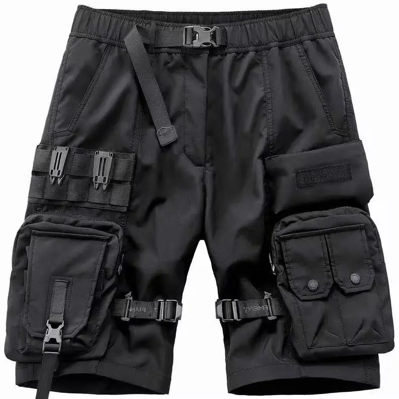 Koreanische Version Workwear Shorts für Männer Sommer mehrere Taschen Hosen große Sport schnell trocknende lässige y2k Jogging hose