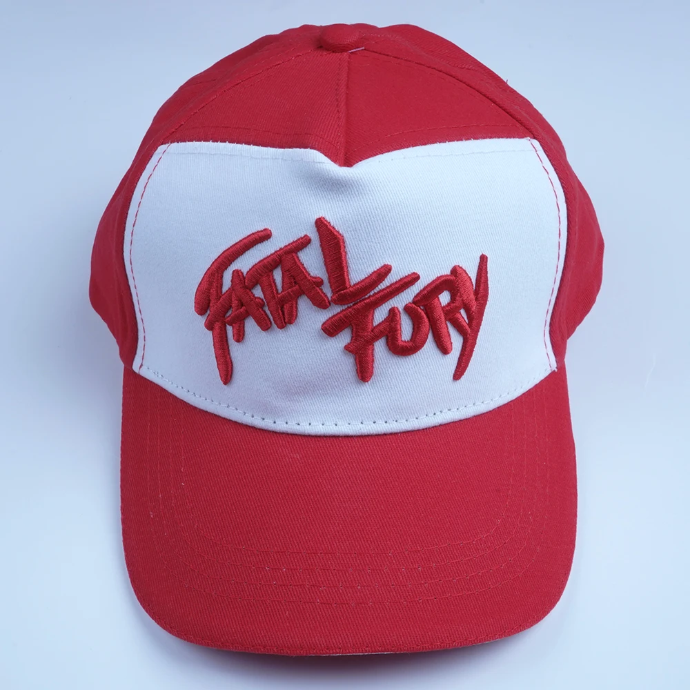 Anime Game Cosplay Hat Truck Driver Terry Bogard Boxing Cotton Baseball Hat Boxer Fatal Fury Letter Embroidery Caps