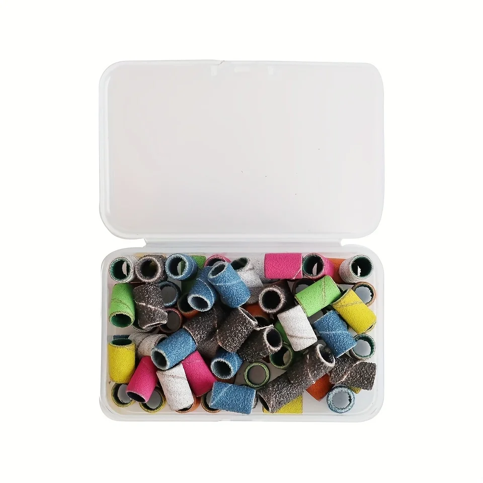 مسمار صغير مسمار مثقاب بت لون حلقة رمال مثقاب مسمار لقمة مغزل مسمار ناعم حزام رمل أداة إكسسوارات مانيكير كهربائية