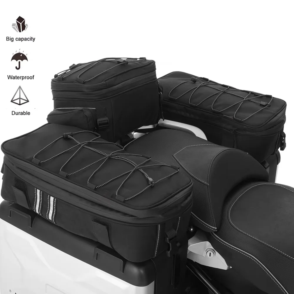 New Motorcycle Tail Top Bags For BMW R1200 1250GS LC Adventure R1200GS F650GS G310GS Top Case Pannier Bag Waterproof