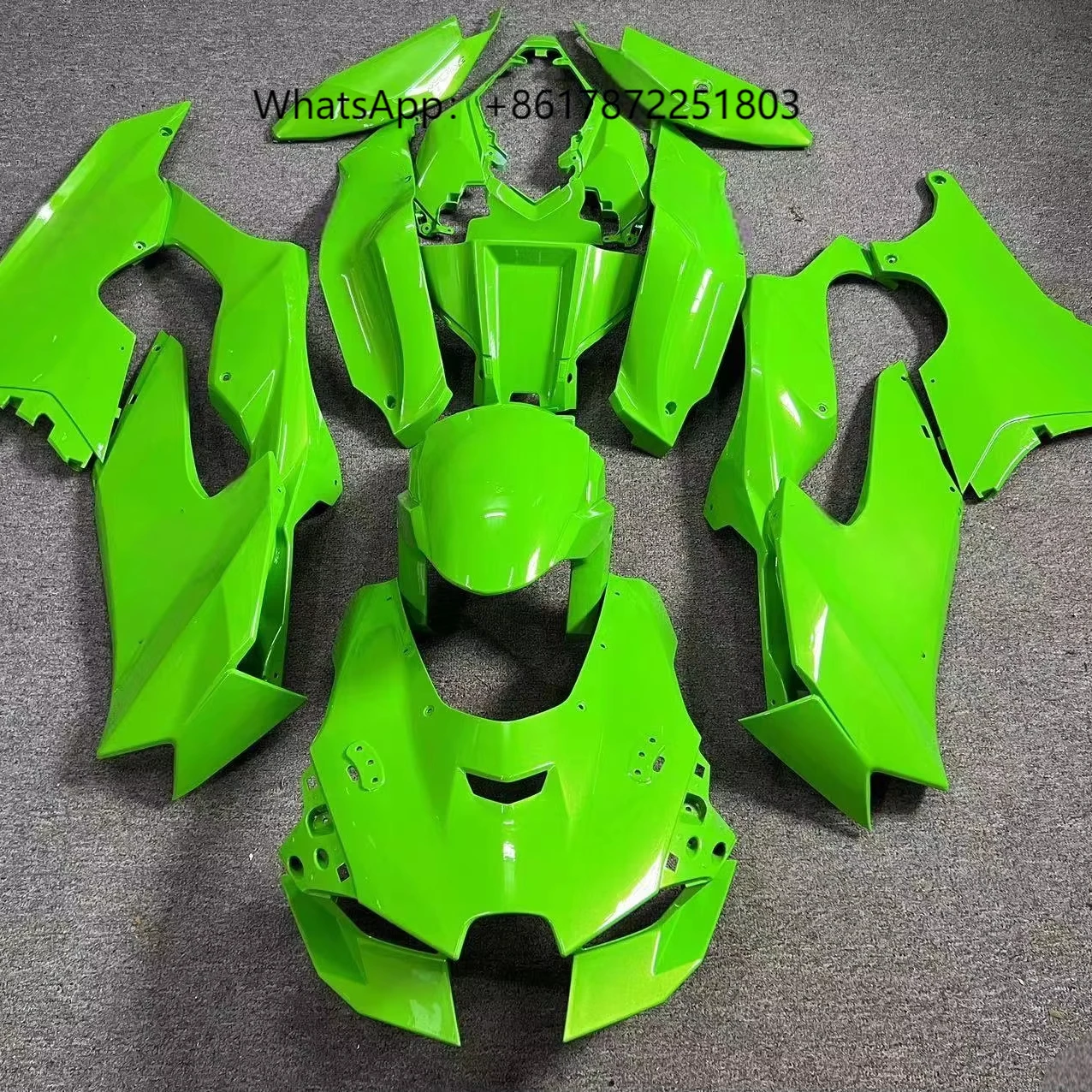 

High Quality for Kawasaki ZX-10R 2021 2022 2023 Motorcycle Fairing Customized ABS Fairing Kit