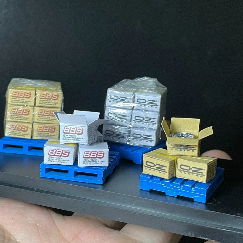 1: 64 Wheel Box Model BBS Wheel OZ Wheel Model Cargo Model