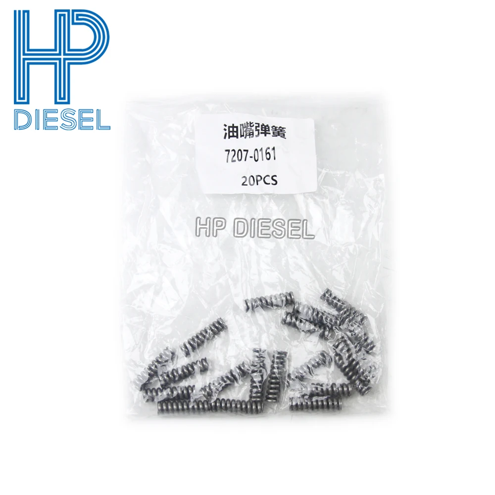 6pcs/lot Nozzle Spring 7207-0161 (E1) – Built for Longevity and Stability for Delphi Injectors