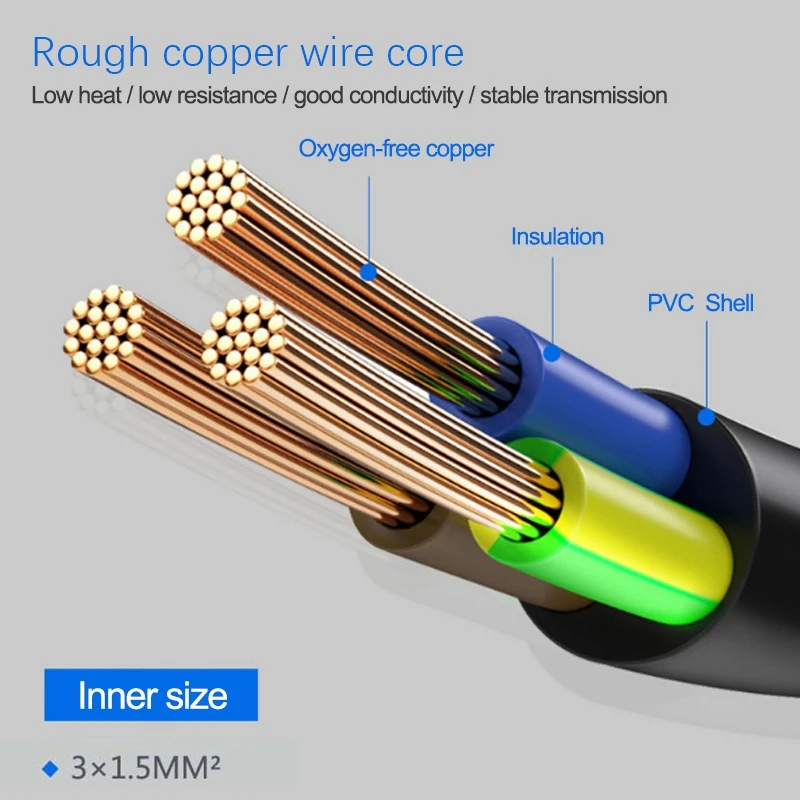 Power Extension Cord, C20 to Eu Product Word Three Horizontal