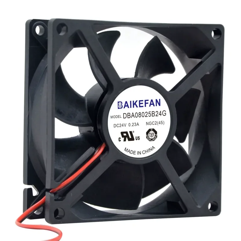 BAIKEFAN DBA08025B24G 24V 0.23A Stage Lighting Welding Machine Inverter Cooling Fan