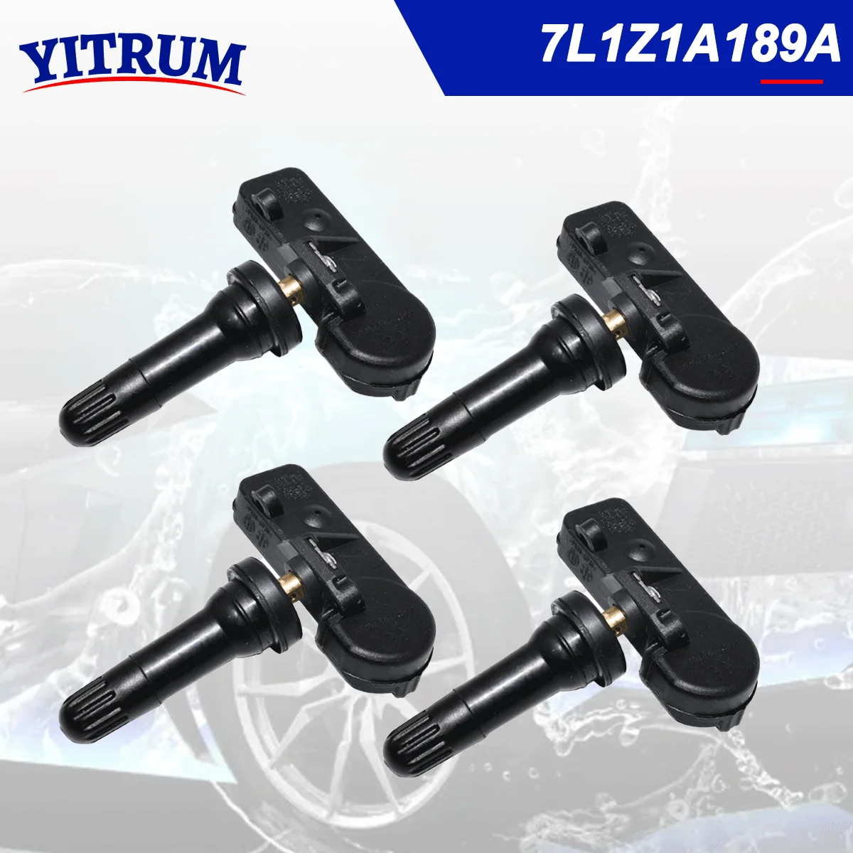 

YITRUM 7L1Z1A189A TPMS Tire Sensor For Ford Edge 2006 Expedition Taurus 2007 Flex Focus Taurus X 2008 Lincoln MKS MKT MKX