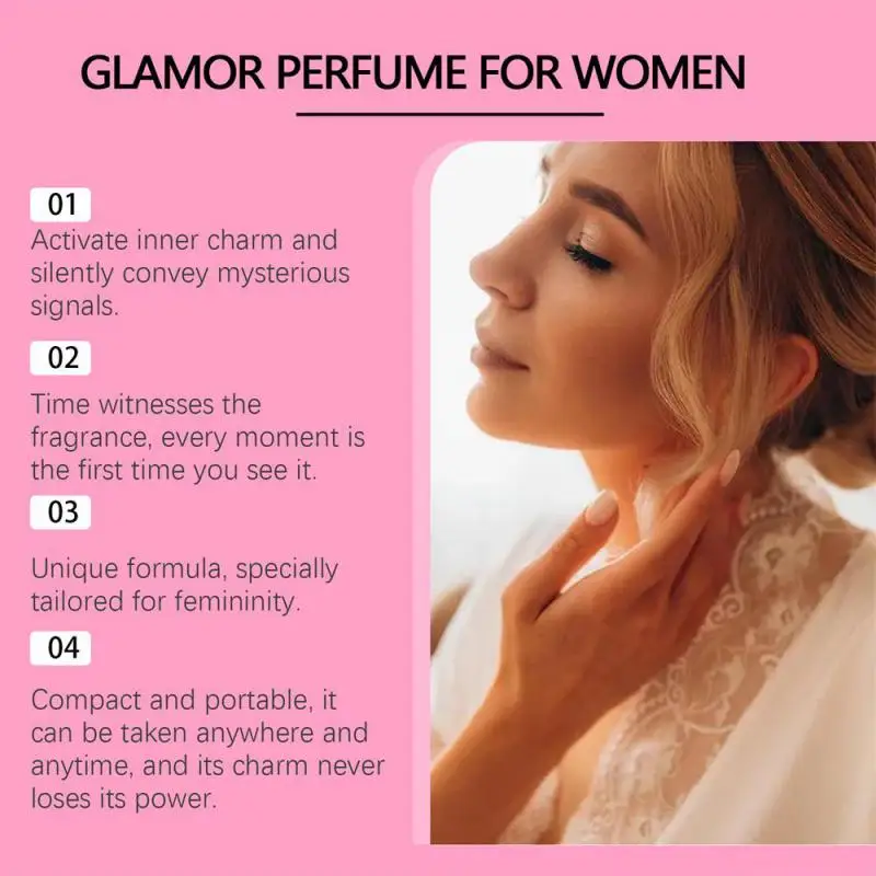 Pheromones Perfumes Women Long-lasting Roll-on Pheromone Perfume Oil Fragrance Personal Cologne For Her To Attract Men