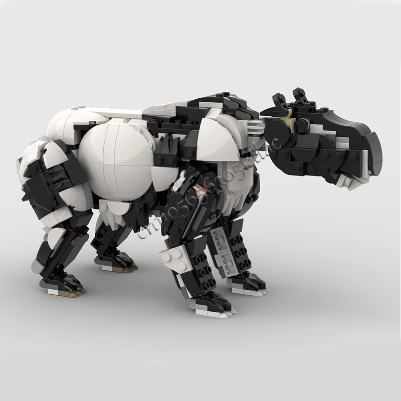 638 PCS Animal Diprotodon Optatum MOC Customize Modular Building Block Popular Model Technology Brick DIY Toy Christmas Gift