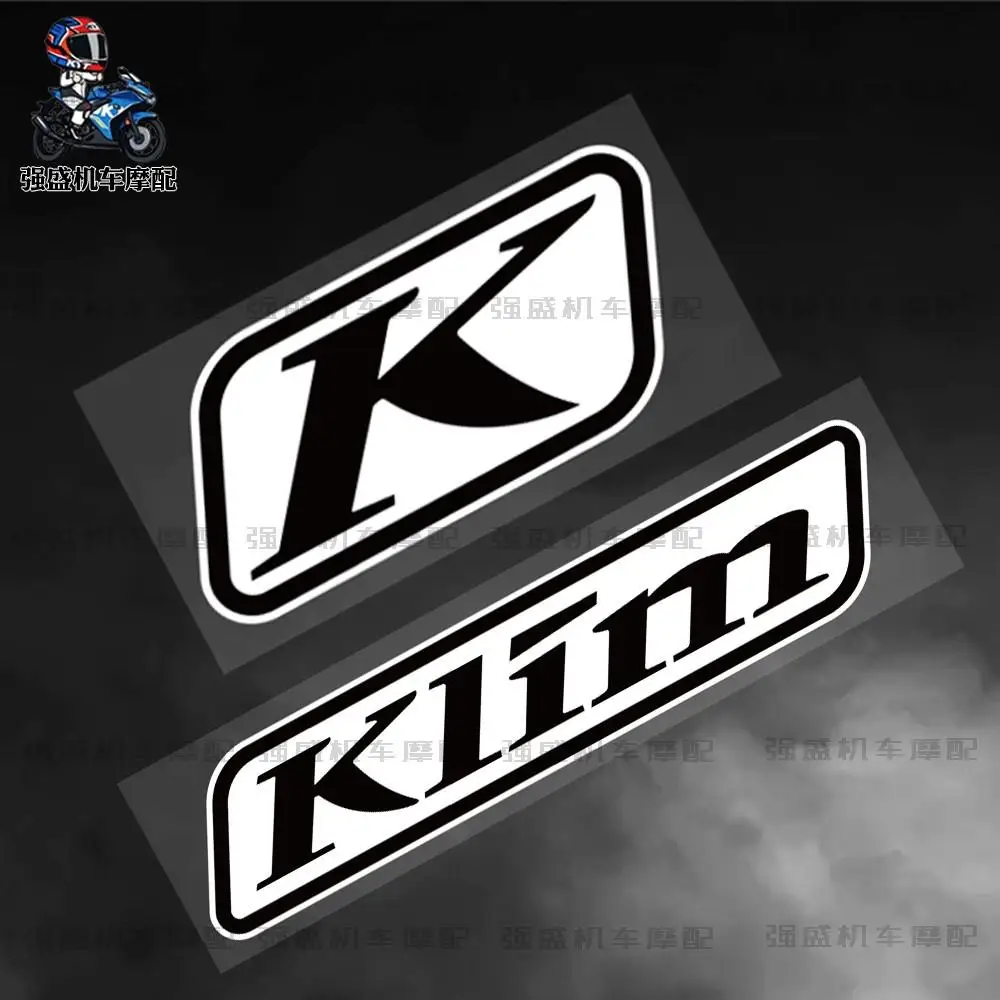 For KLIM Motorcycle Stickers Waterproof Moto Helmet Fuel Tank Decor Decals for Off-road  ATV Car Racing Modification Accessories