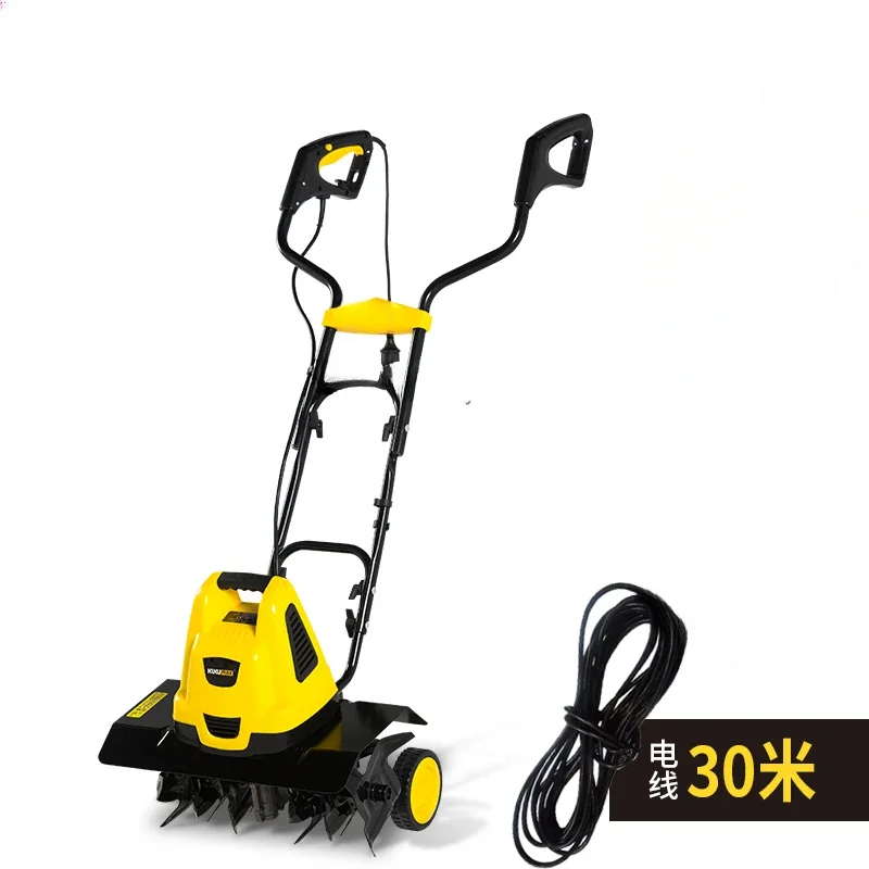 Electric Soil Ripper Small Mini Tiller Ground Turning Artifact Ground Digging Rotary Tiller