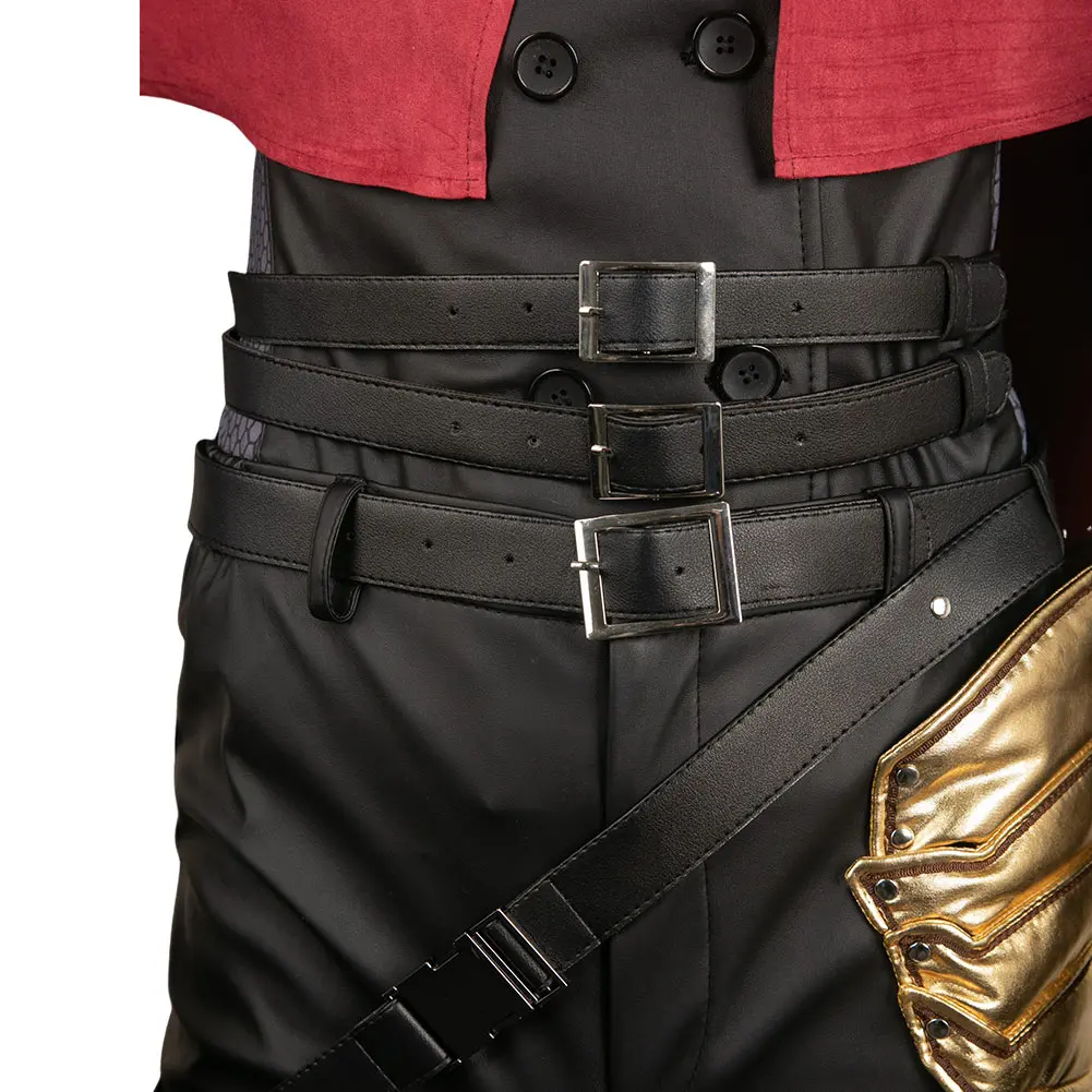 Vincent Valentine Cosplay Anime Game Final Fantasy Costume outfit ragazzi uomini adulto Halloween carnevale travestimento tuta da gioco