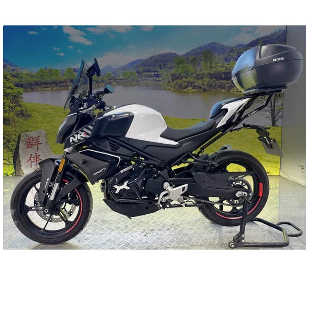 Fit For CFMOTO 450NK 450SR 450SRS 450SR/NK/SRS high-quality Motorcycle split bumper carbon steel frame engine bumper