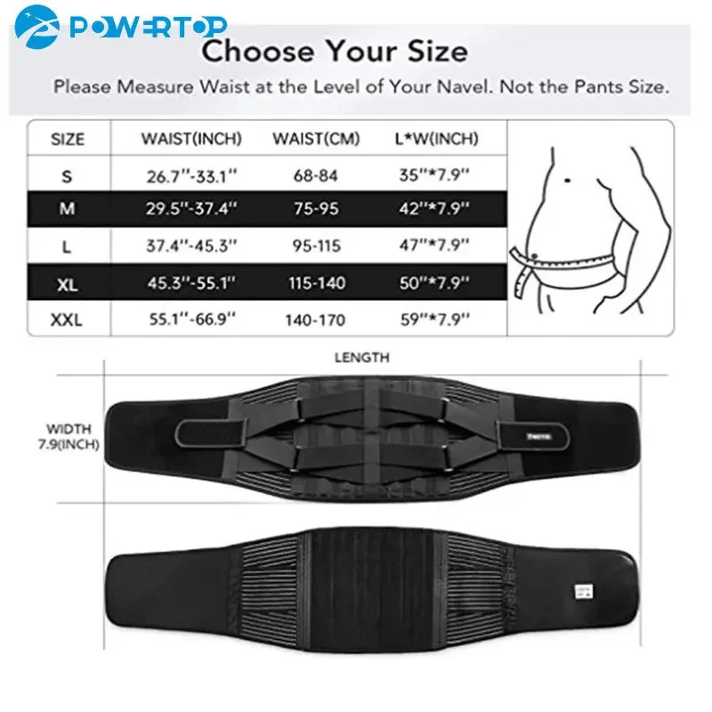 Adjustable Back Lumbar Support Belt Double Pull Medical Waist Orthopedic Brace Spine Relaxed Decompression Anti-skid Breathable