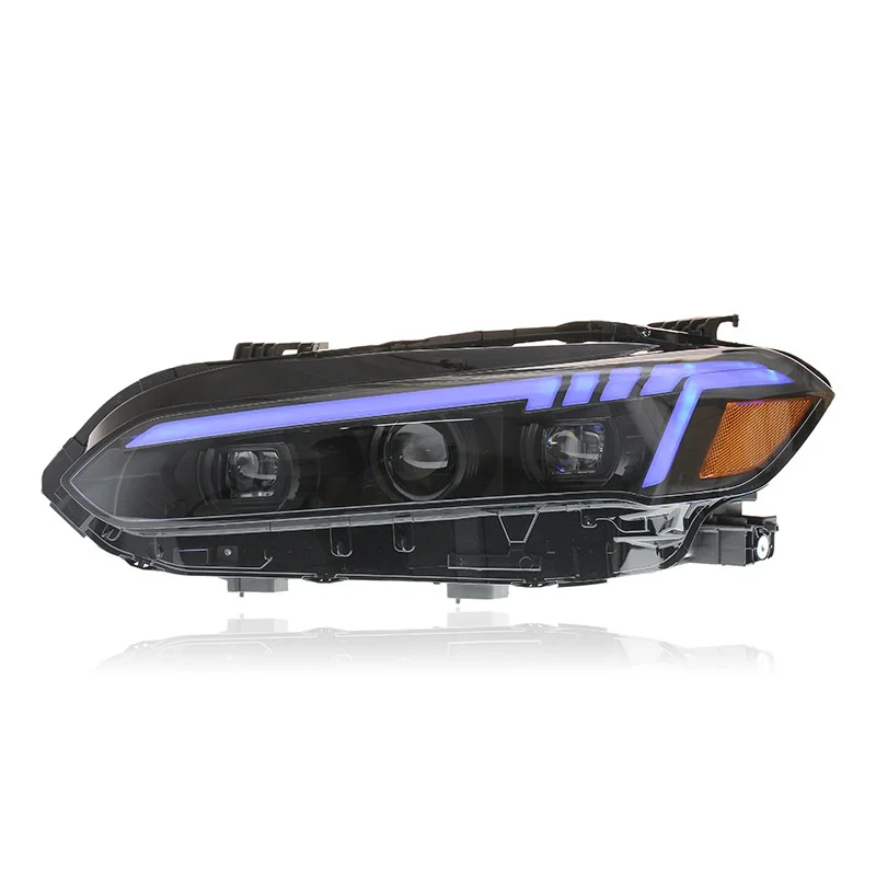 For 22-24 for 11th Generation  Headlight Assembly Modified Matrix Lens LED Daytime Running Light