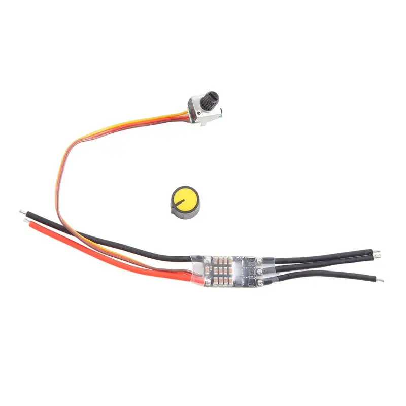 -[A51I Digital]DC 7-26V Three-Phase Brushless Motor Driver DC Motor Drive Board Speed Controller Regulator With Potentiometer Ea