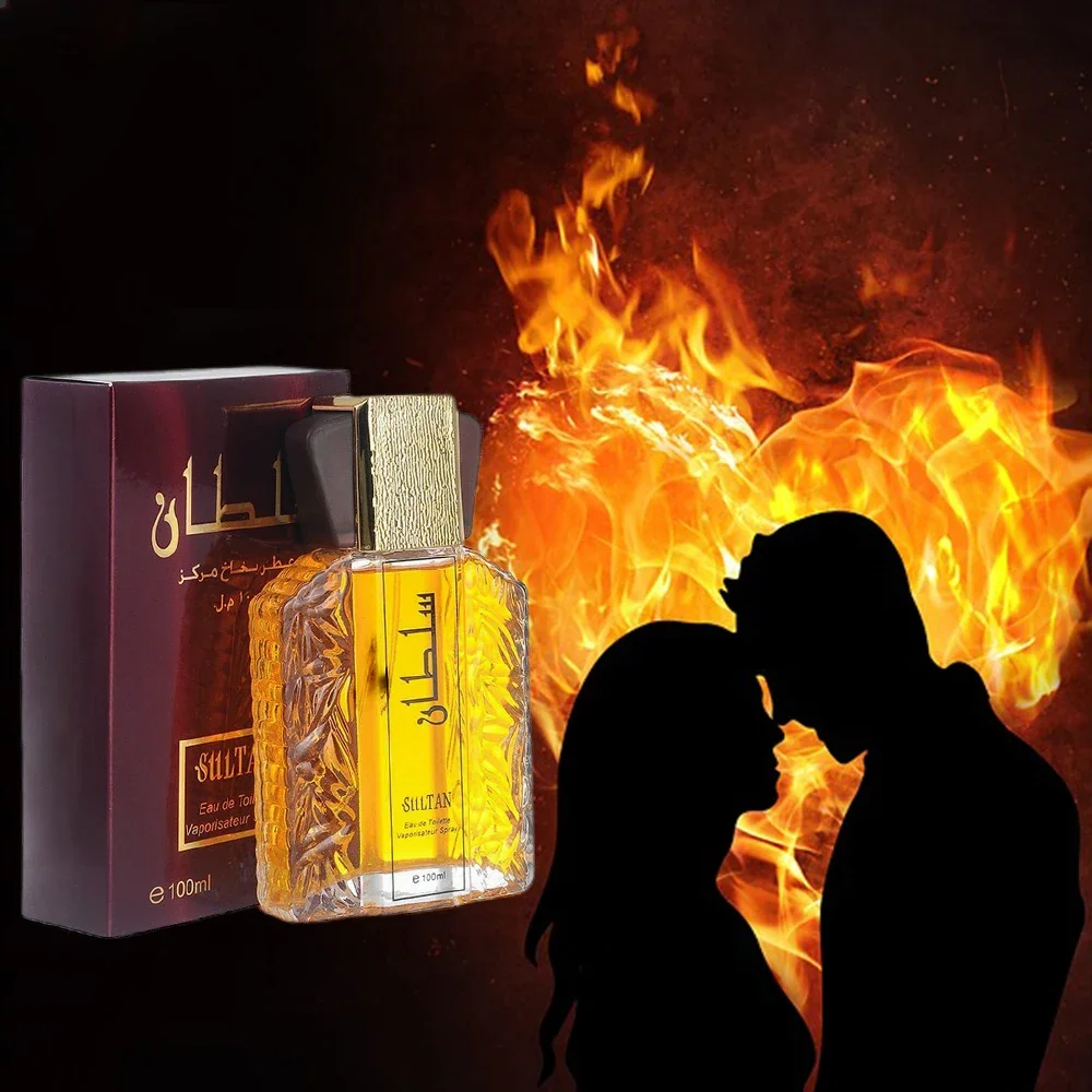 Perfume árabe para hombres, 100ml, aroma Floral De planta, Eau De Parfum, fresco, Natural, atractivo, para mujeres, hombre encantador, Perfumes De