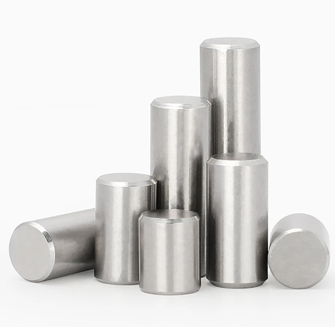 5-100Pcs Dia 6mm 8mm 10mm GB119 Cylindrical Pin A3 Carbon Steel Parallel Locating Dowel Solid Rod Length 6-120mm