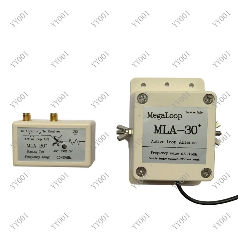 MLA-30+ Active Loop Receiving Antenna Low Noise MF SW Antenna For Balcony Installation