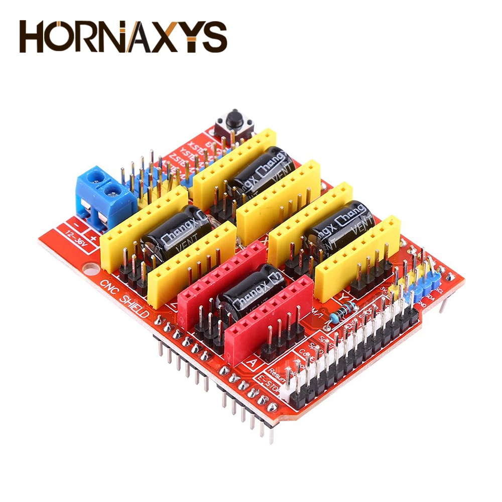 CNC Shield V3 Engraving Machine/3D Printer + 4pcs A4988 /4pcs DRV8825 Stepper Motor Driver With Heat sink Driver Expansion Board