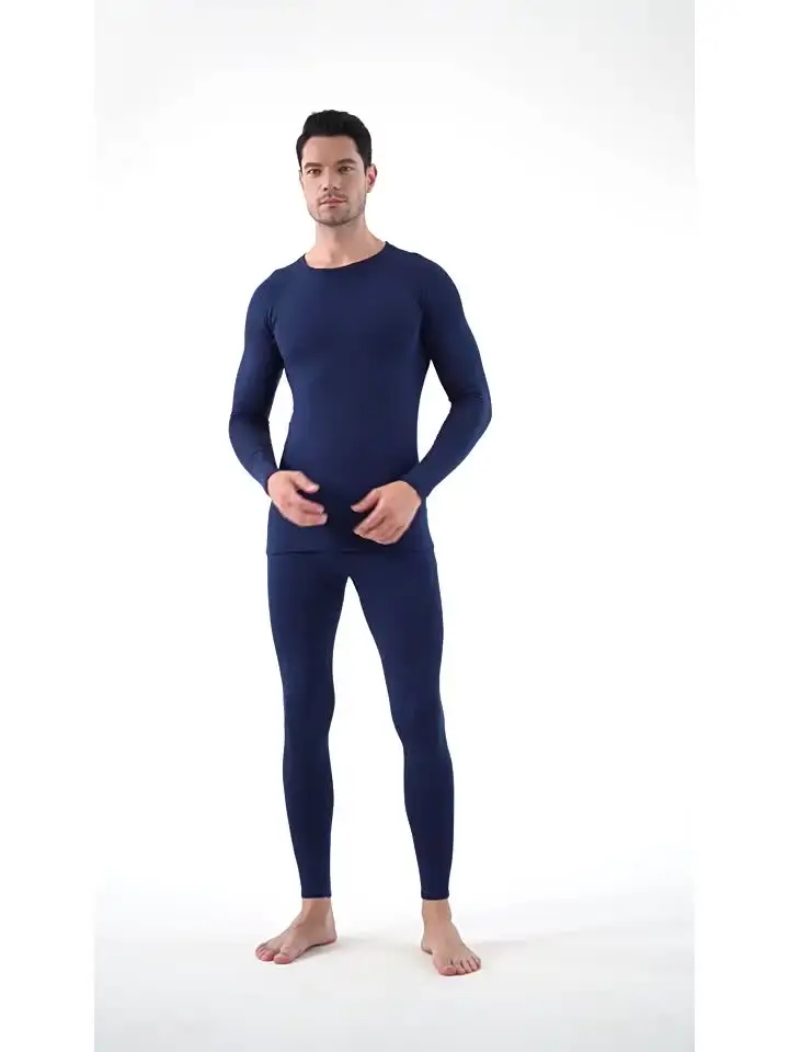 Winter Men Thermal Underwear Man Fleece Leggings Tights Warm Long Pants Thermo Compression Pants Bottoms Tights Men Clothes 3XL