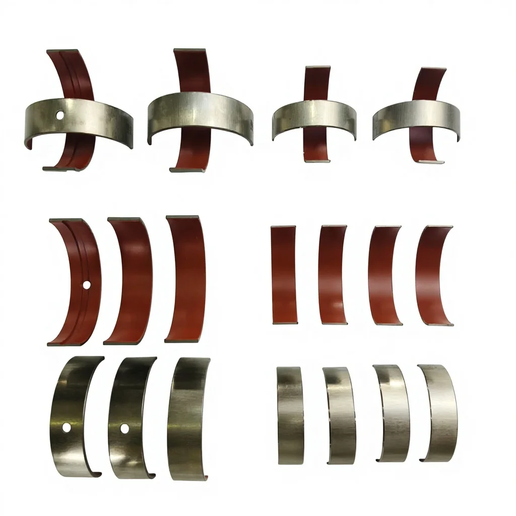High Quality 306PS Coated Crankshaft Bearing Connect Rod Bearing Shell for Land Rover V6 3.0T Petrol LR041639 LR079611 LR080285