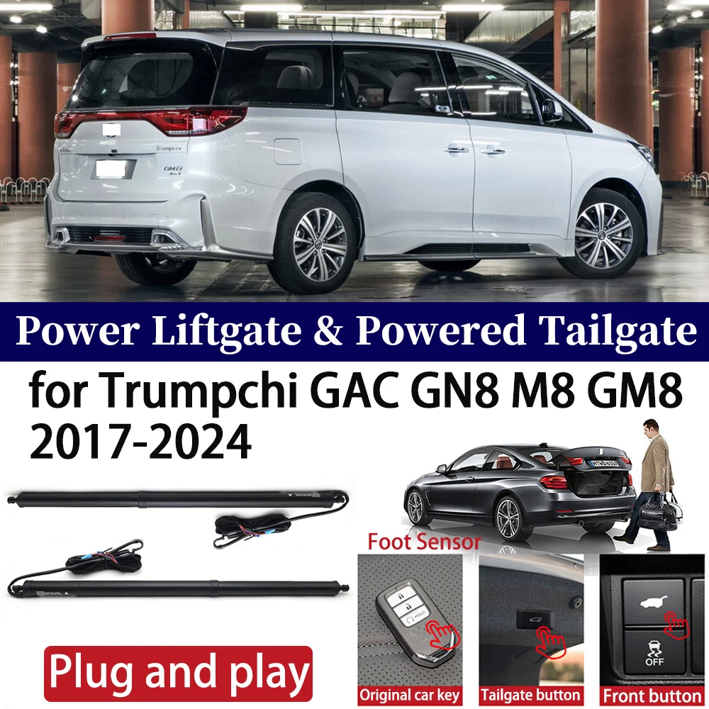 

for Trumpchi GAC GN8 M8 GM8 2017-2024 Car Auto Power Electric Tailgate Liftgate Lift Trunk Closer System Boot Lift Motor Kit