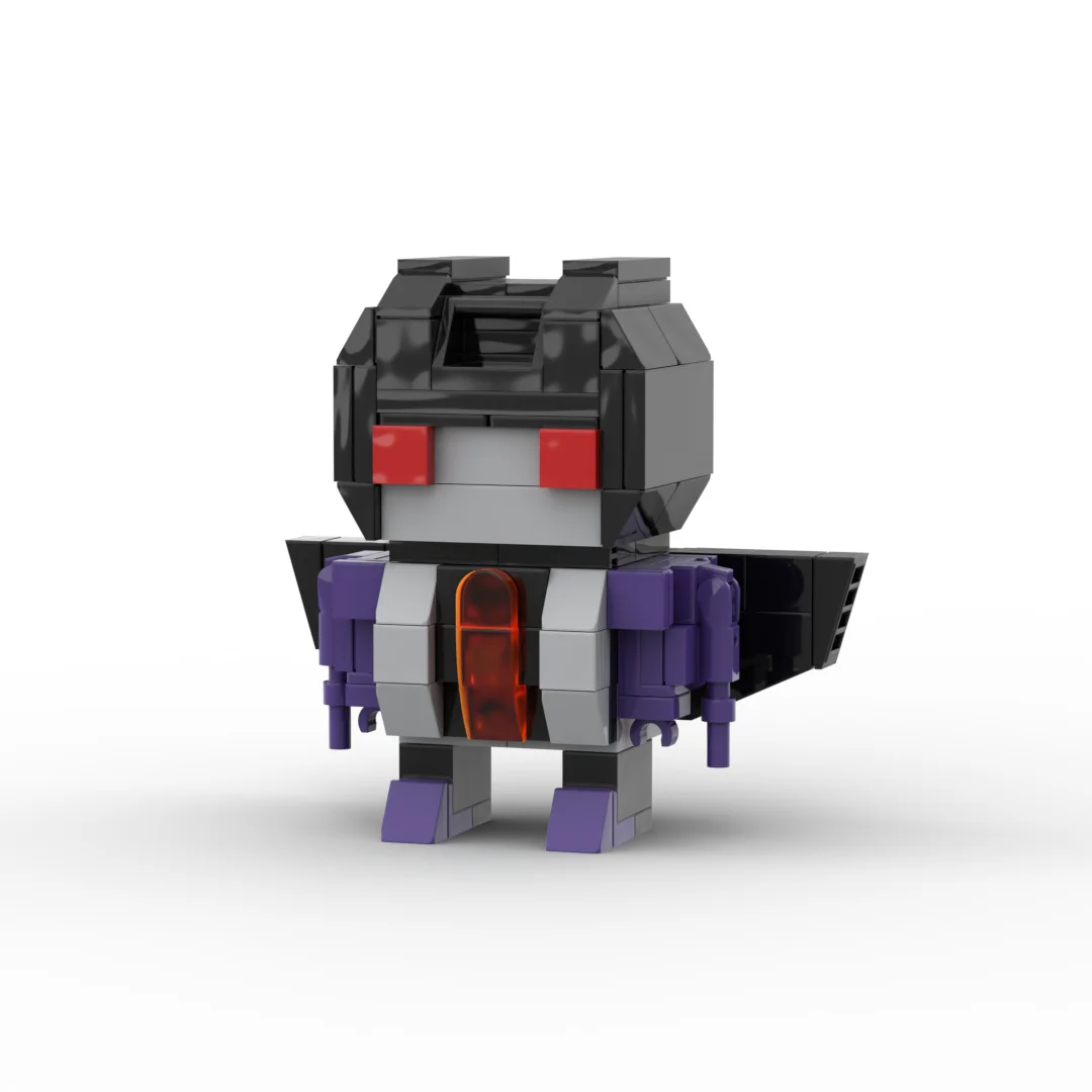 DIY Elighten MOC décennie k Brick Set, Transform Auto Robot Brickheadz, Star Scream, DN Prime, Compatible avec