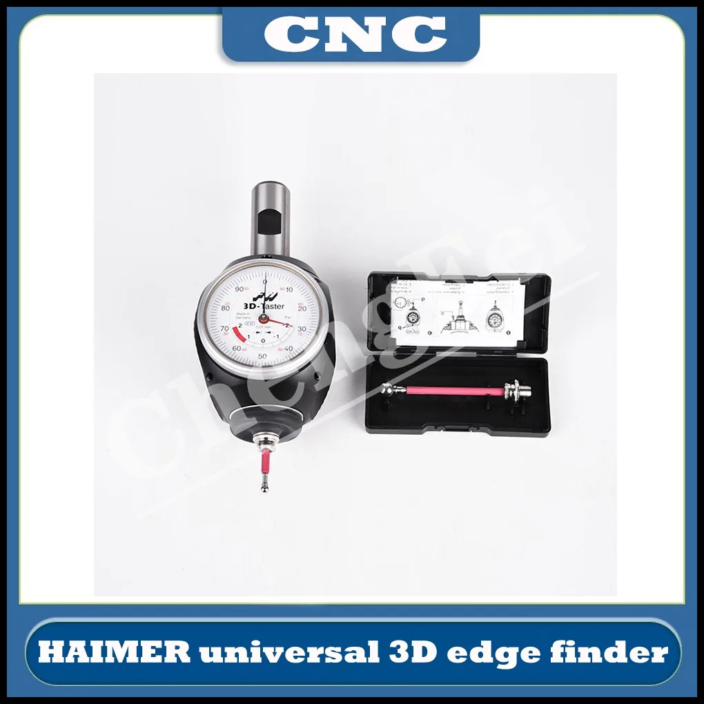 CNC Haimer universal 3D edge finder, center finder, milling tool, universal three-dimensional detection tool setter 80.360.00FHN