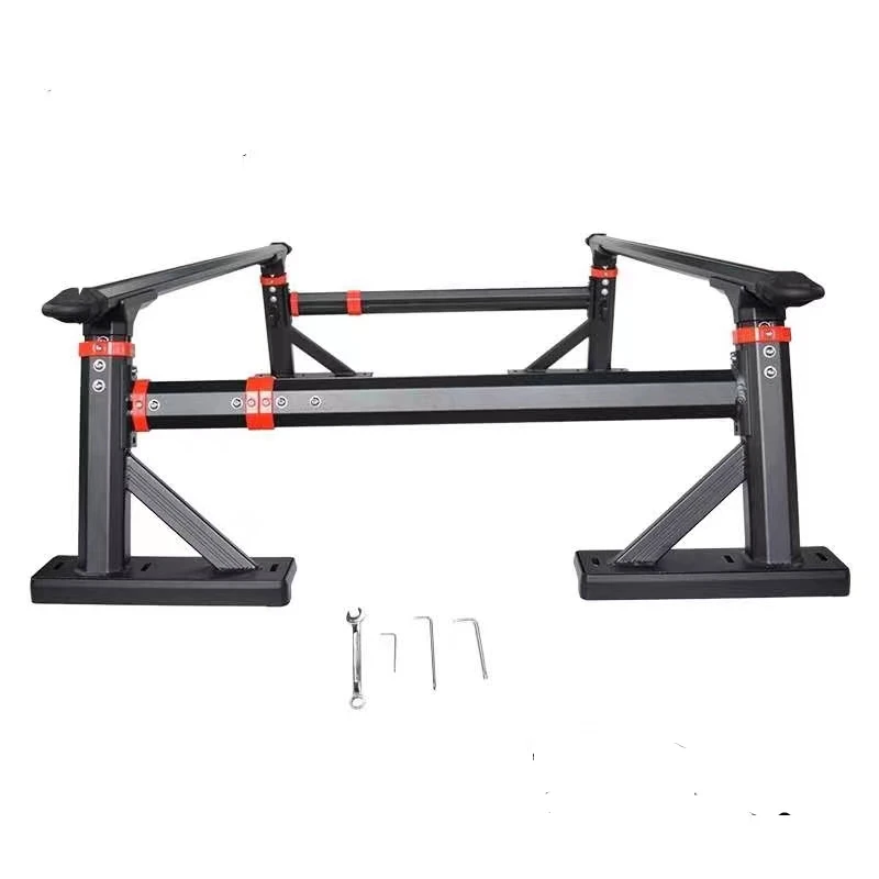 

Heavy Duty 500KG Tent Aluminum Adjustable Rear Pickup Truck Roll Bar Universal Roof Roll Bar for Vigo Tacoma L200 2015+