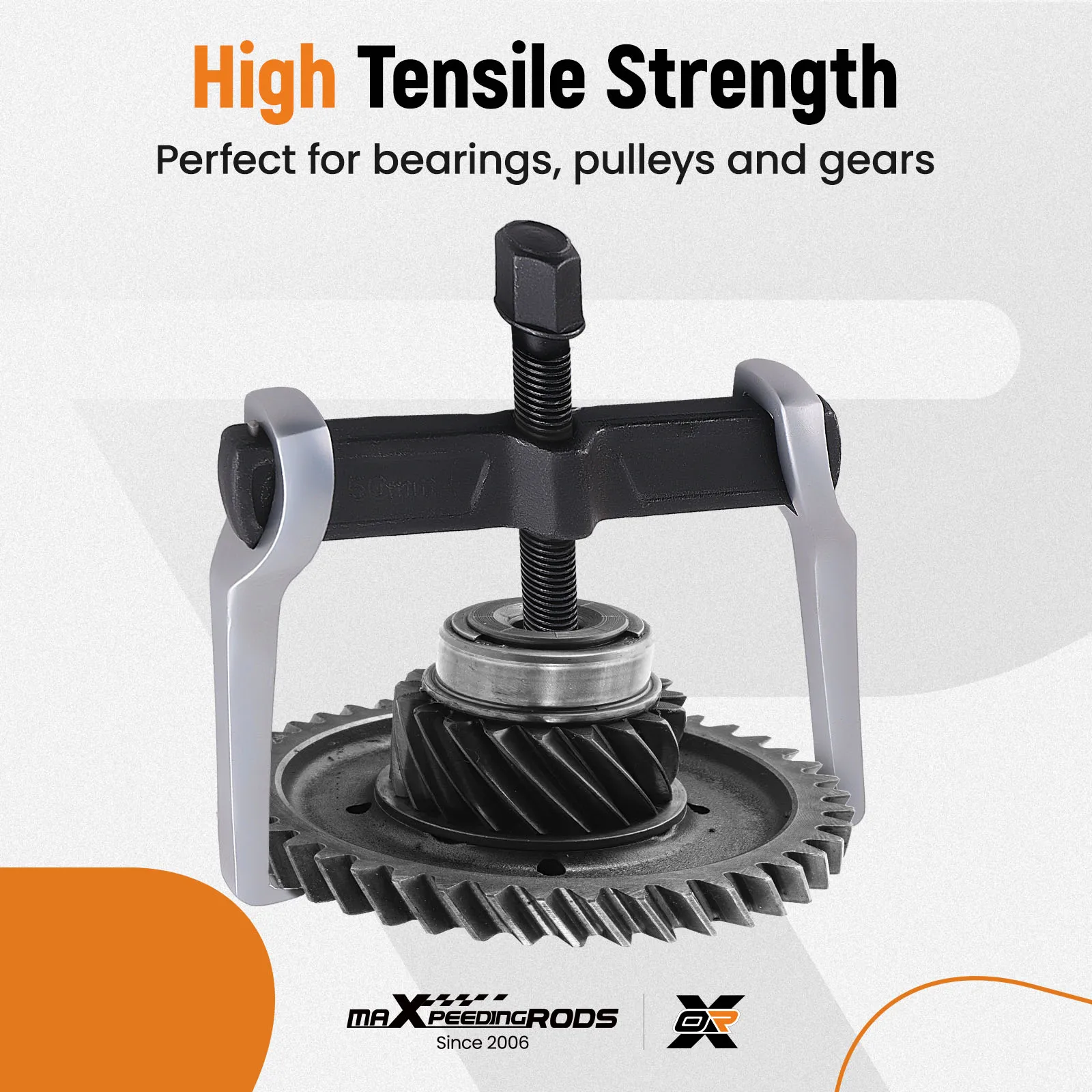

12 Inch 2-Jaw Gear Puller Adjustable Bearing Puller External Internal Gear Removal Tool