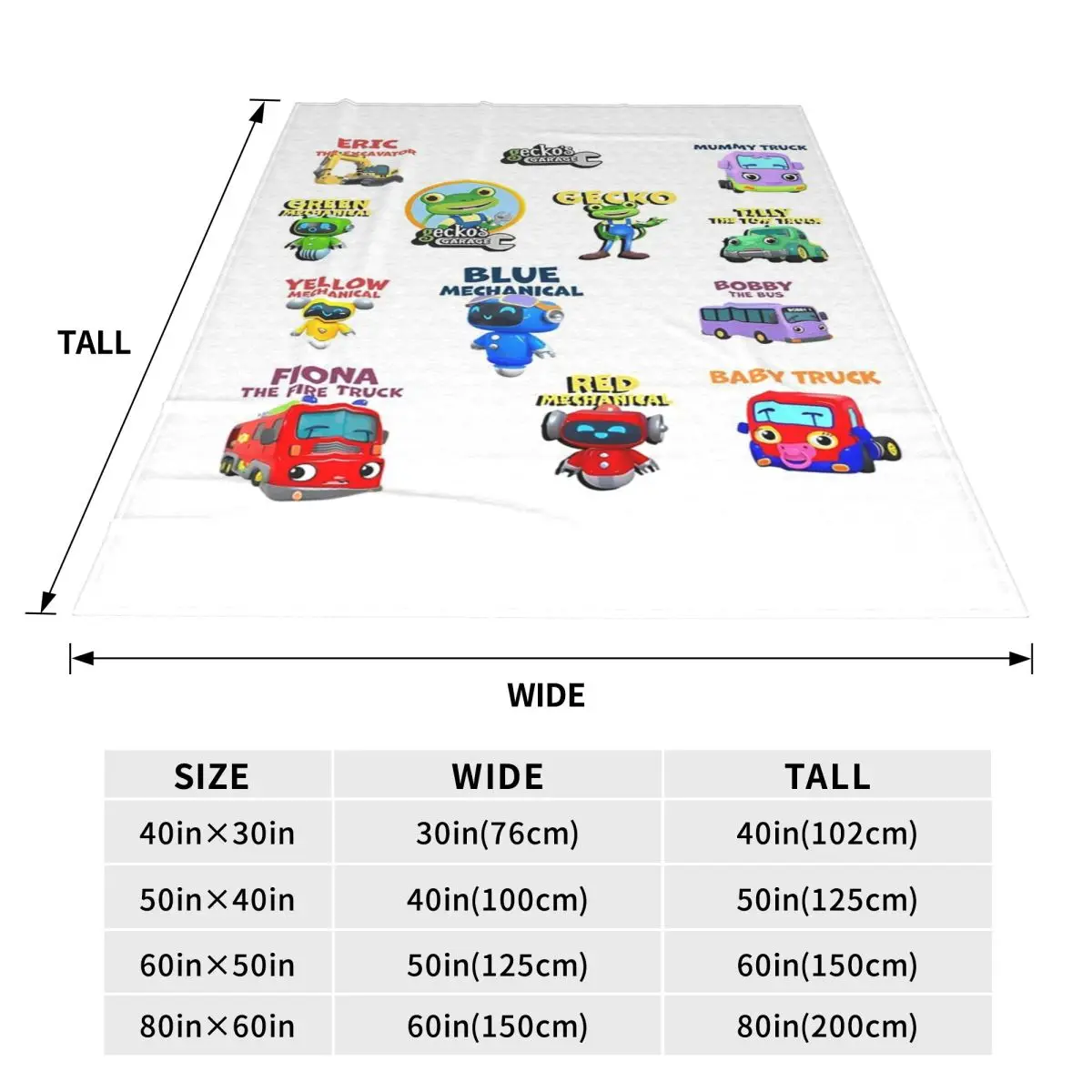 Garage Geckos Pack 13 Gecko For Garage Geckos Blanket Flannel Sofa Throw Blanket Multi-function for Home Bedroom Bedspread Quilt