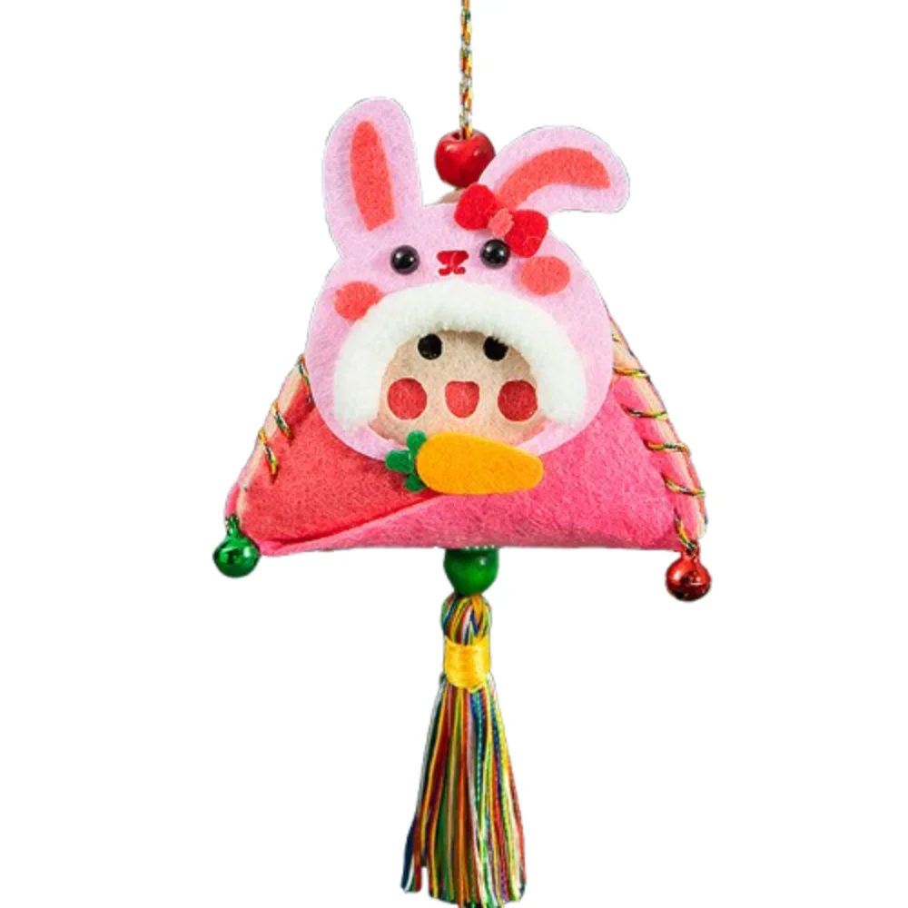 

Material Package Chinese Style Zodiac Lucky Sachet Antique with Tassel Dragon Boat Festival Sachet Cute Bag Hanfu Props