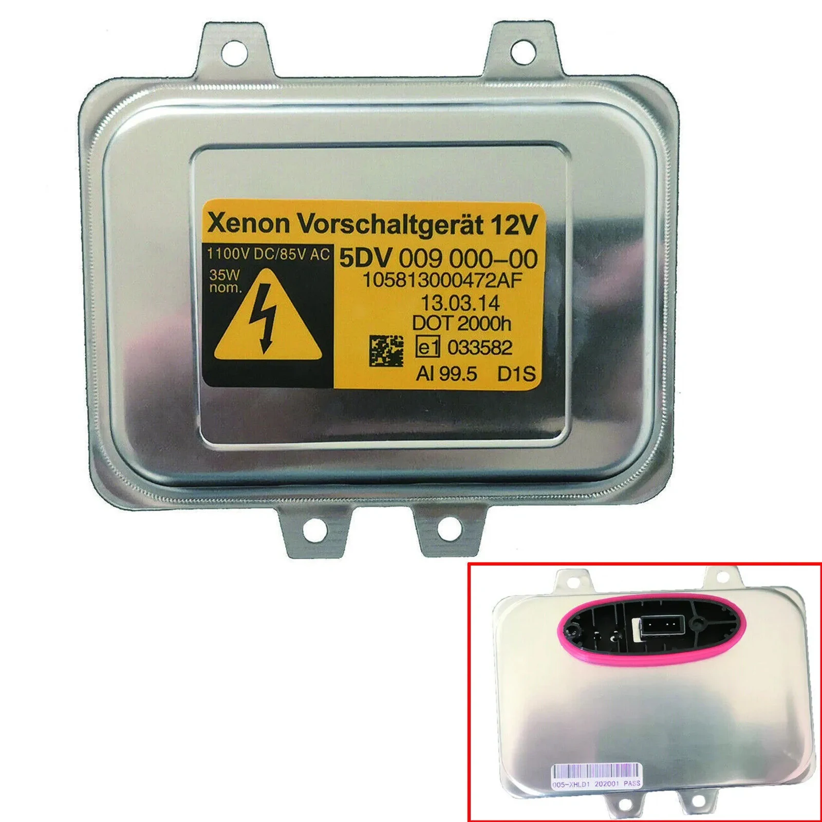 

1 шт. для BMW E60 E61 автомобильный D1S HID модуль управления балластом фары для Range Rover для Cadillac Escalade для Jaguar XK 5DV00900000