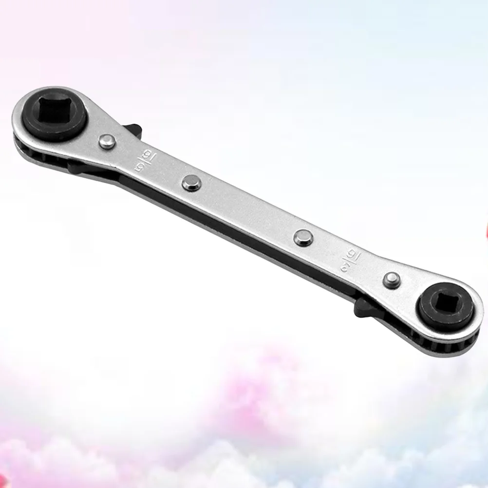 Car Repairing Wrench Double Head Ratchet Spanner Changing Refrigeration Tool Two-way