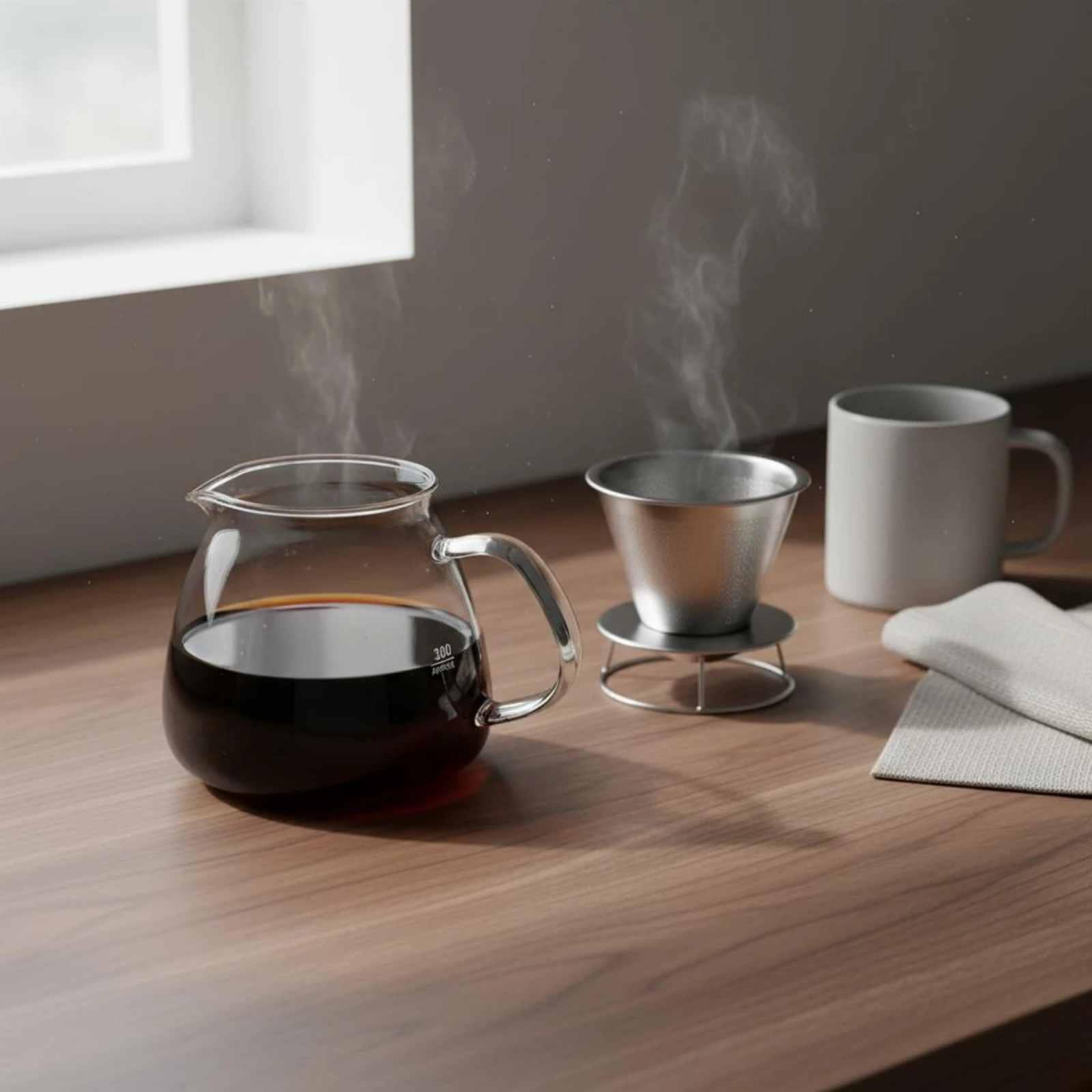 Slow-Brew-over koffieset, makk - Home Barista recensie en prijs